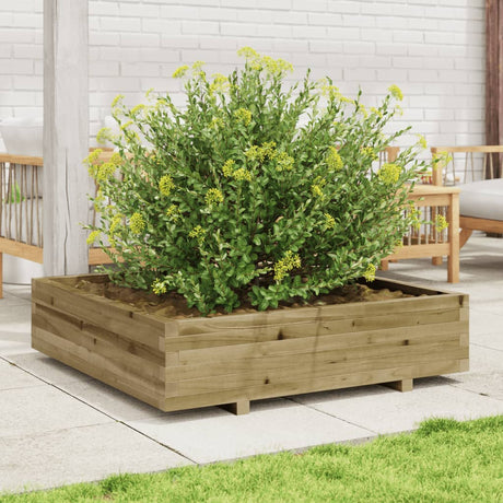Vidaxx plantekasse 100x100x26,5 cm imprægneret fyrretræ