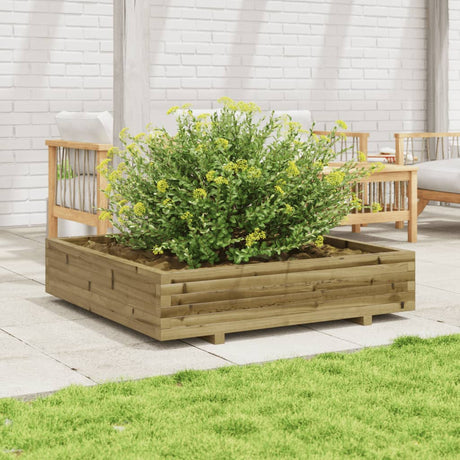 Vidaxx plantekasse 110x110x26,5 cm imprægneret fyrretræ