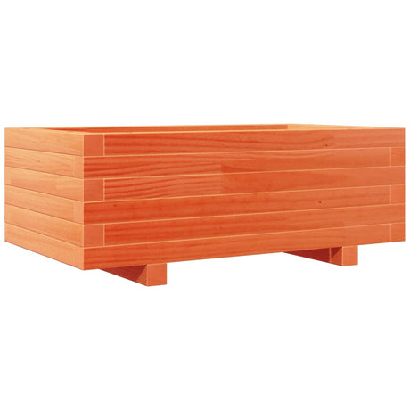 Vidaxx plantekasse 70x40x26,5 cm massiv fyrretræ, vask brun
