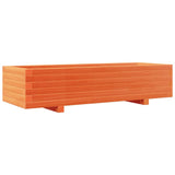 Vidaxx plantekasse 110x40x26,5 cm massiv fyrretræ, vask brun