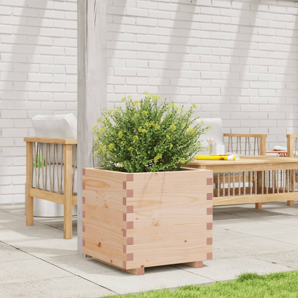 Vidaxx plantekasse 50x50x49,5 cm massivt fyrretræ