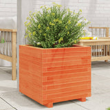 Vidaxx plantekasse 50x50x49,5 cm massiv fyrretræ, vask brun