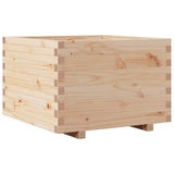 Vidaxx plantekasse 70x70x49,5 cm massivt fyrretræ