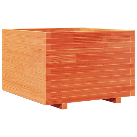 Vidaxx plantekasse 70x70x49,5 cm massiv fyrretræ, vask brun