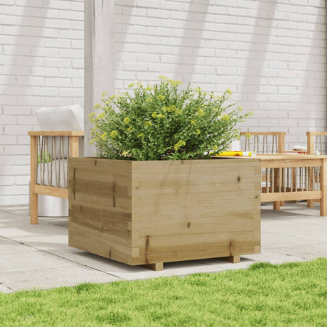 Vidaxx plantekasse 70x70x49,5 cm imprægneret fyrretræ