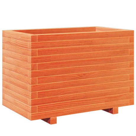Vidaxx plantekasse 70x40x49,5 cm massiv fyrretræ, vask brun