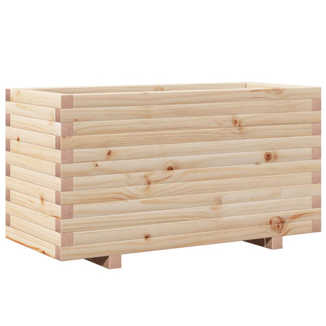 Vidaxx plantekasse 90x40x49,5 cm massivt fyrretræ