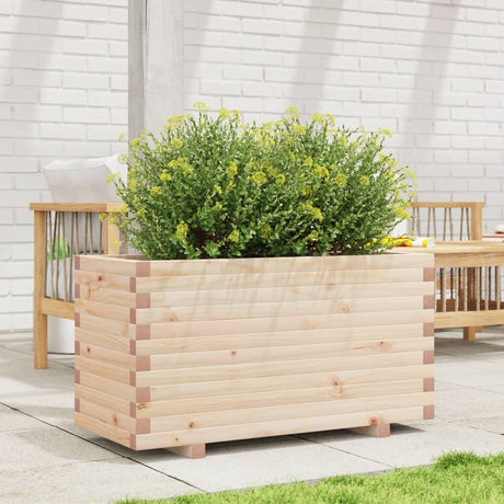Vidaxx plantekasse 90x40x49,5 cm massivt fyrretræ