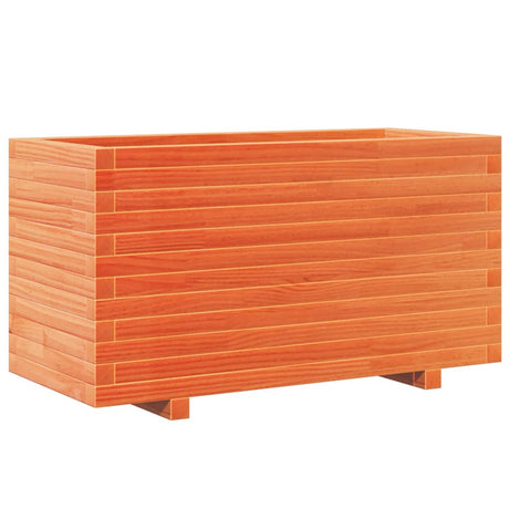 Vidaxx plantekasse 90x40x49,5 cm massiv fyrretræ, vask brun