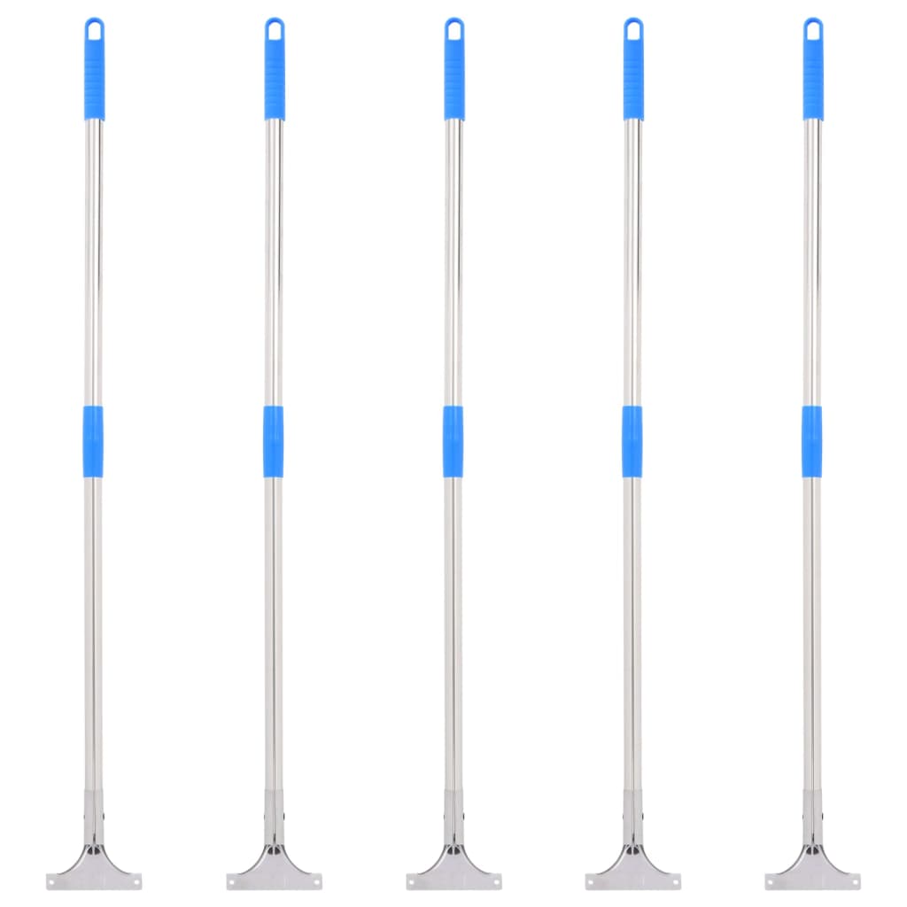 Vidaxx gulvviskerhåndtag 5 stk 119,5 cm stål og plast