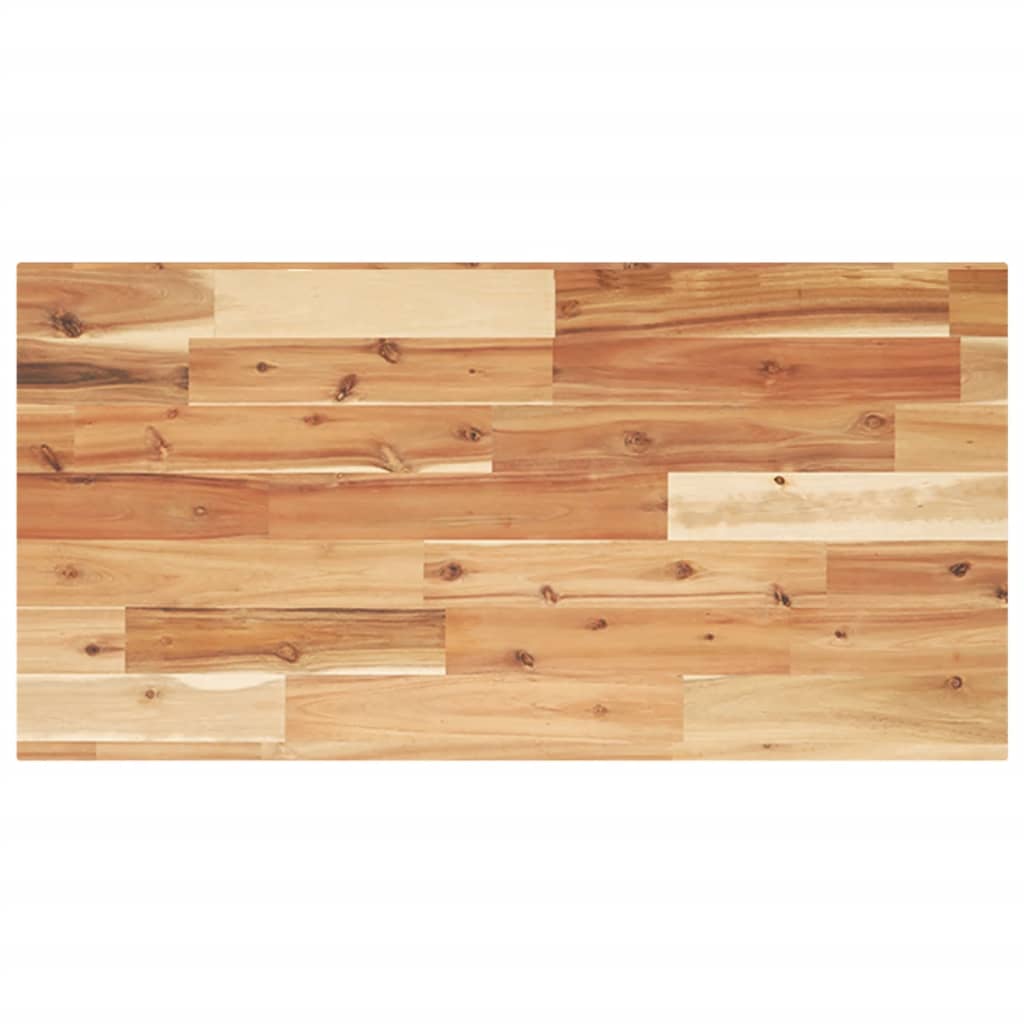 Vidaxl tafelblad rechthoekig 60x40x2 cm massief acaciahout