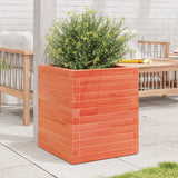 Vidaxx plantekasse 40x40x46 cm massiv fyrretræ, vask brun