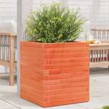 Vidaxx plantekasse 40x40x46 cm massiv fyrretræ, vask brun