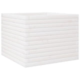 Vidaxx plantekasse 60x60x46 cm massiv fyrretræ hvid