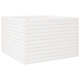 Vidaxx plantekasse 70x70x46 cm massiv fyrretræ hvid