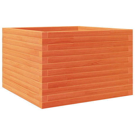 Vidaxx plantekasse 70x70x46 cm massiv fyrretræ, vask brun