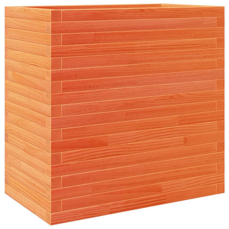 Vidaxx plantekasse 70x40x68,5 cm massiv fyrretræ, vask brun