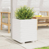 Vidaxx plantekasse 40x40x49,5 cm massiv fyrretræ hvid