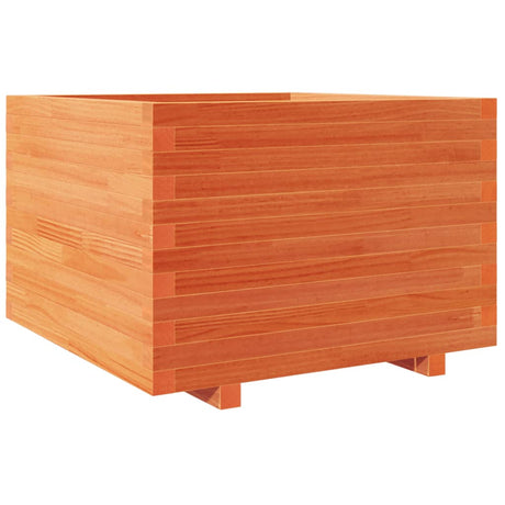 Vidaxx plantekasse 70x70x49,5 cm massiv fyrretræ, vask brun