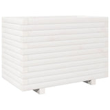 Vidaxx plantekasse 70x40x49,5 cm massiv fyrretræ hvid