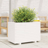 Vidaxx plantekasse 70x40x49,5 cm massiv fyrretræ hvid