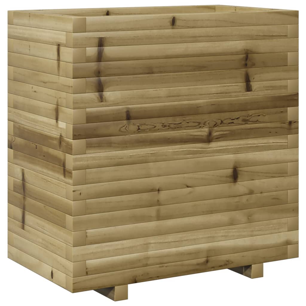 VidaXL Plantekasse 70x40x72,5 cm imprægneret fyrretræ