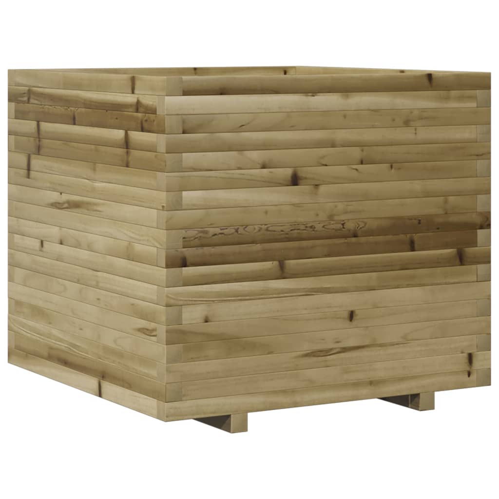VidaXL Plantekasse 80x80x72 cm imprægneret fyrretræ