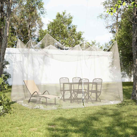 Vidaxx udendørs myggenet 220 mesh hvid 300x300x250 cm