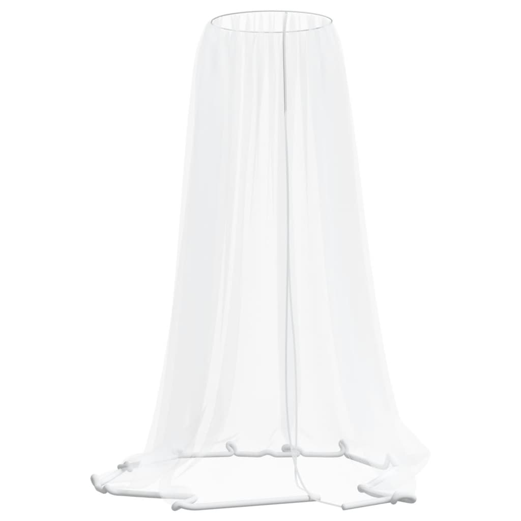 VidaXL myggenet til paraply 220 mesh φ330x250 cm hvid