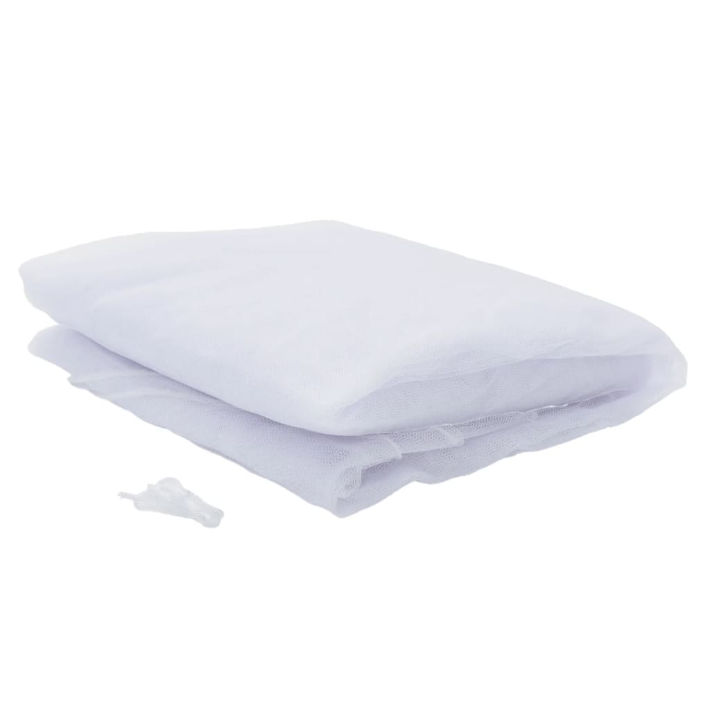 VidaXL myggenet til paraply 220 mesh φ330x250 cm hvid