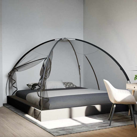 Vidaxx myggenet med døre mongoliet 220 mesh 200x200x135 cm sort