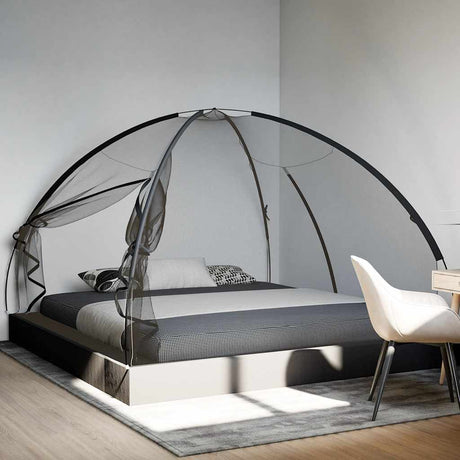 Vidaxx myggenet med døre mongoliet 220 mesh 200x200x135 cm sort