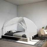 Vidaxx myggenet med døre mongoliet 220 mesh 200x180x135 cm hvid