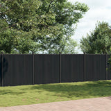 VidaXL Hegnspanel 699x186 cm HKC grå