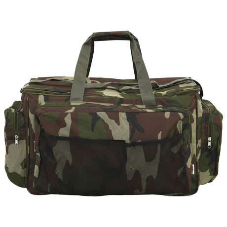 VidaXL fisketaske vandtæt camouflage oxford stof grøn