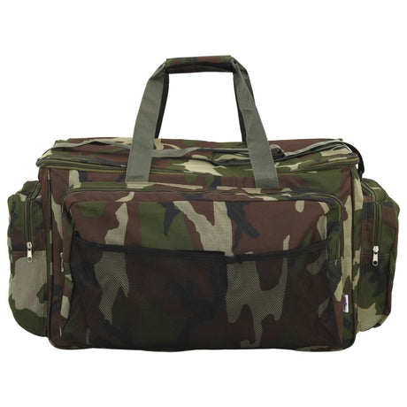 VidaXL fisketaske vandtæt camouflage oxford stof grøn