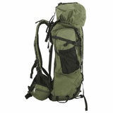 VidaXL vandrerygsæk 60 l oxford stof armygrøn