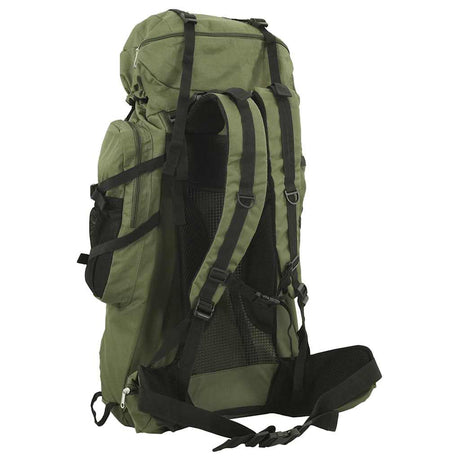 VidaXL vandrerygsæk 60 l oxford stof armygrøn