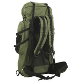 VidaXL vandrerygsæk 80 l oxford stof army green