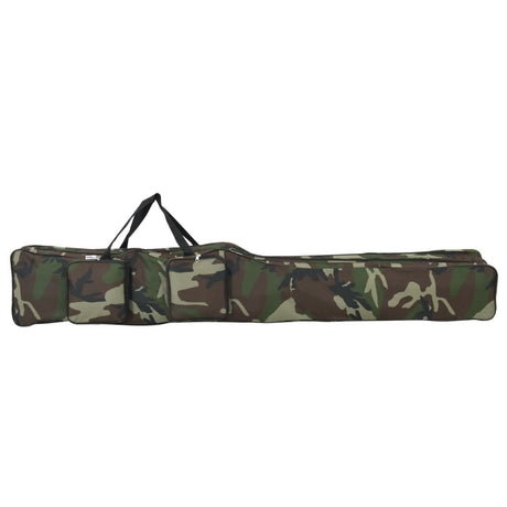 VidaXL fiskestang taske 150 cm camouflage oxford stof grøn