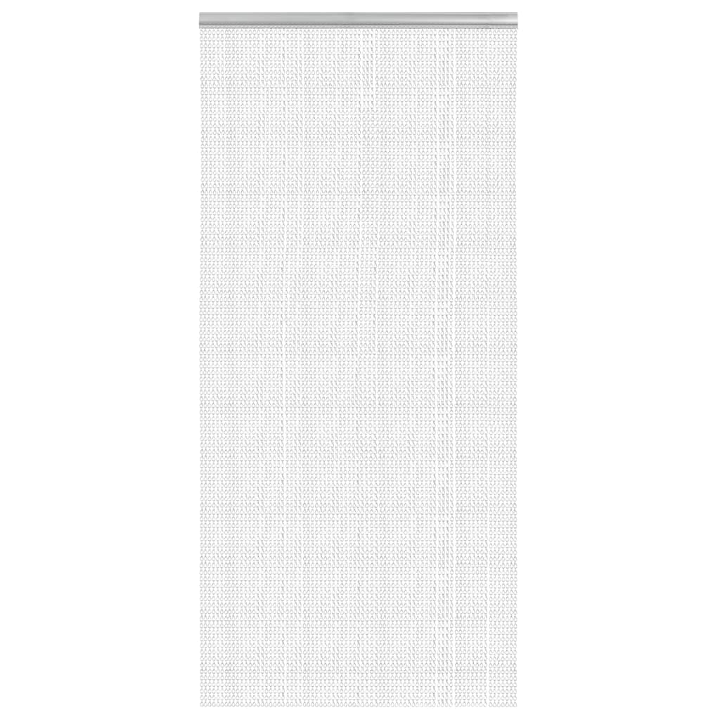 Vidaxx fluegardinkæder 100x226 cm aluminium