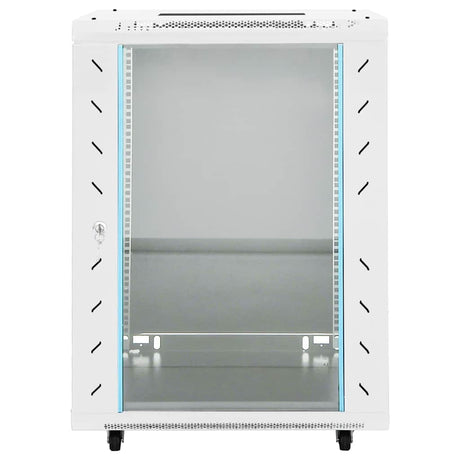 Vidaxxl netværksskab med drejende hjul 15u 19 ip20 60x45x86 cm