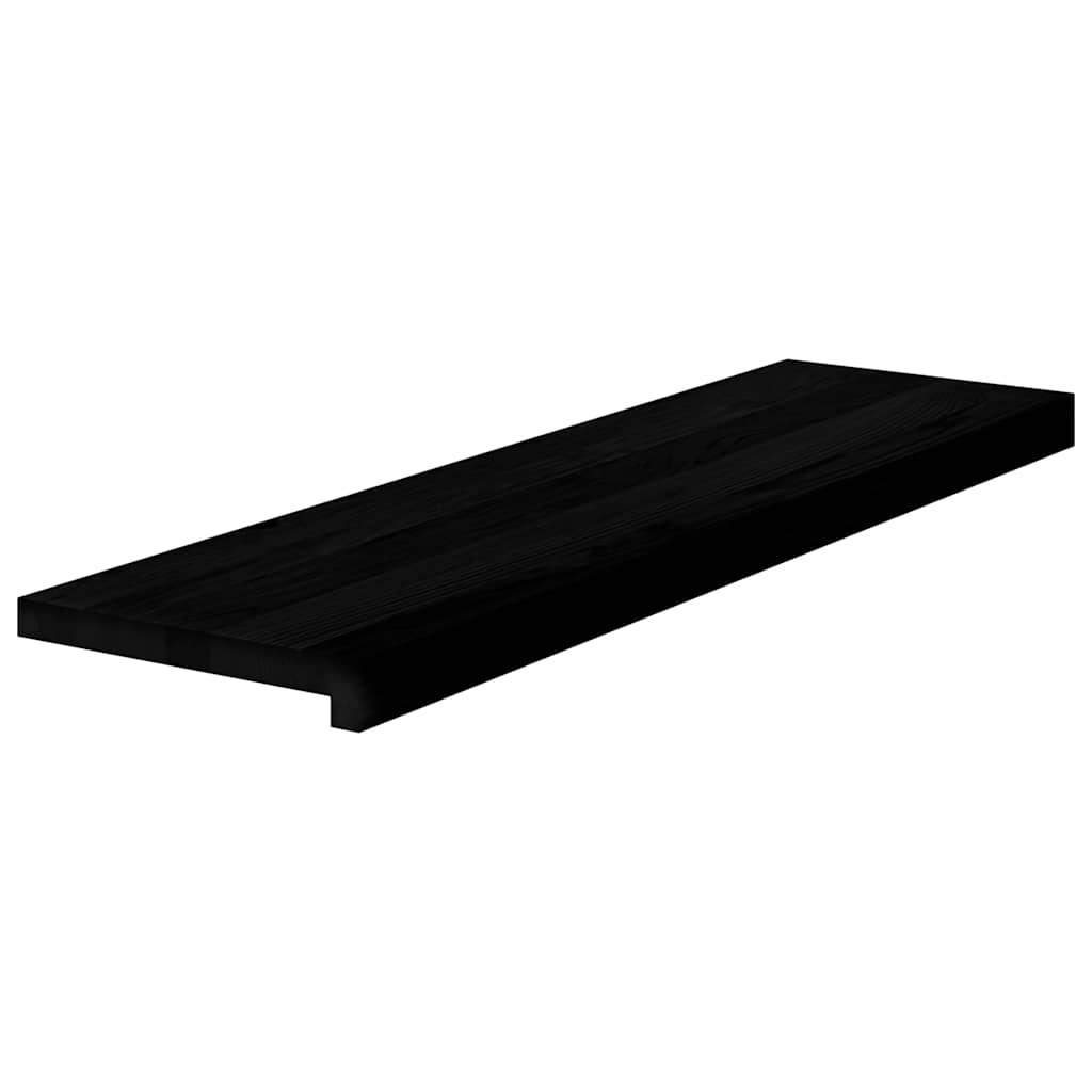 Vidaxx trappetrin 4 stk 90x30x2 cm massiv eg mørkebrun