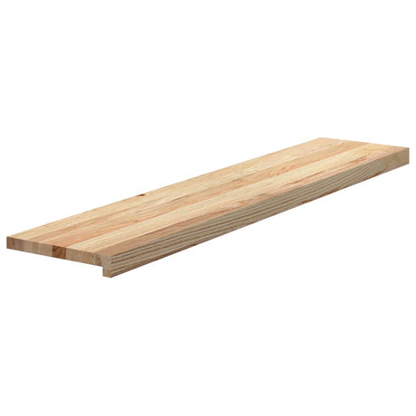 Vidaxx trappetrin 2 stk 120x25x2 cm ubehandlet massiv eg