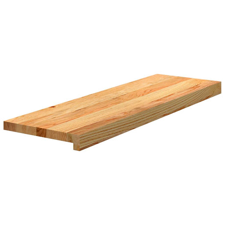 Vidaxx trappetrin 2 stk 80x25x2 cm massiv eg lysebrun