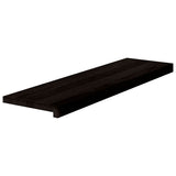 Vidaxx trappetrin 2 stk 90x30x2 cm massiv eg mørkebrun