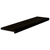 Vidaxx trappetrin 2 stk 100x30x2 cm massiv eg mørkebrun