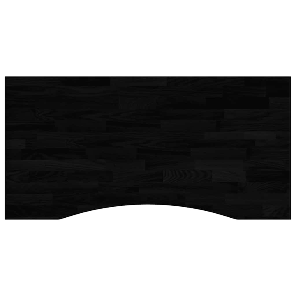 Vidaxl bureaublad rechthoekig 100x60x2,5 cm eikenhout donkerbruin