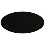 Vidaxl tafelblad 120x60x4 cm ovaal massief eikenhout donkerbruin