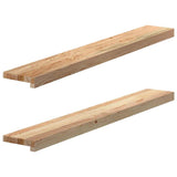 Vidaxx vindueskarme 2 stk ubehandlet 110x15x2 cm massiv eg